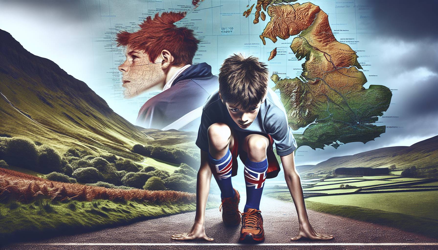 17-Year-Old Runs Length of UK for Charity: image