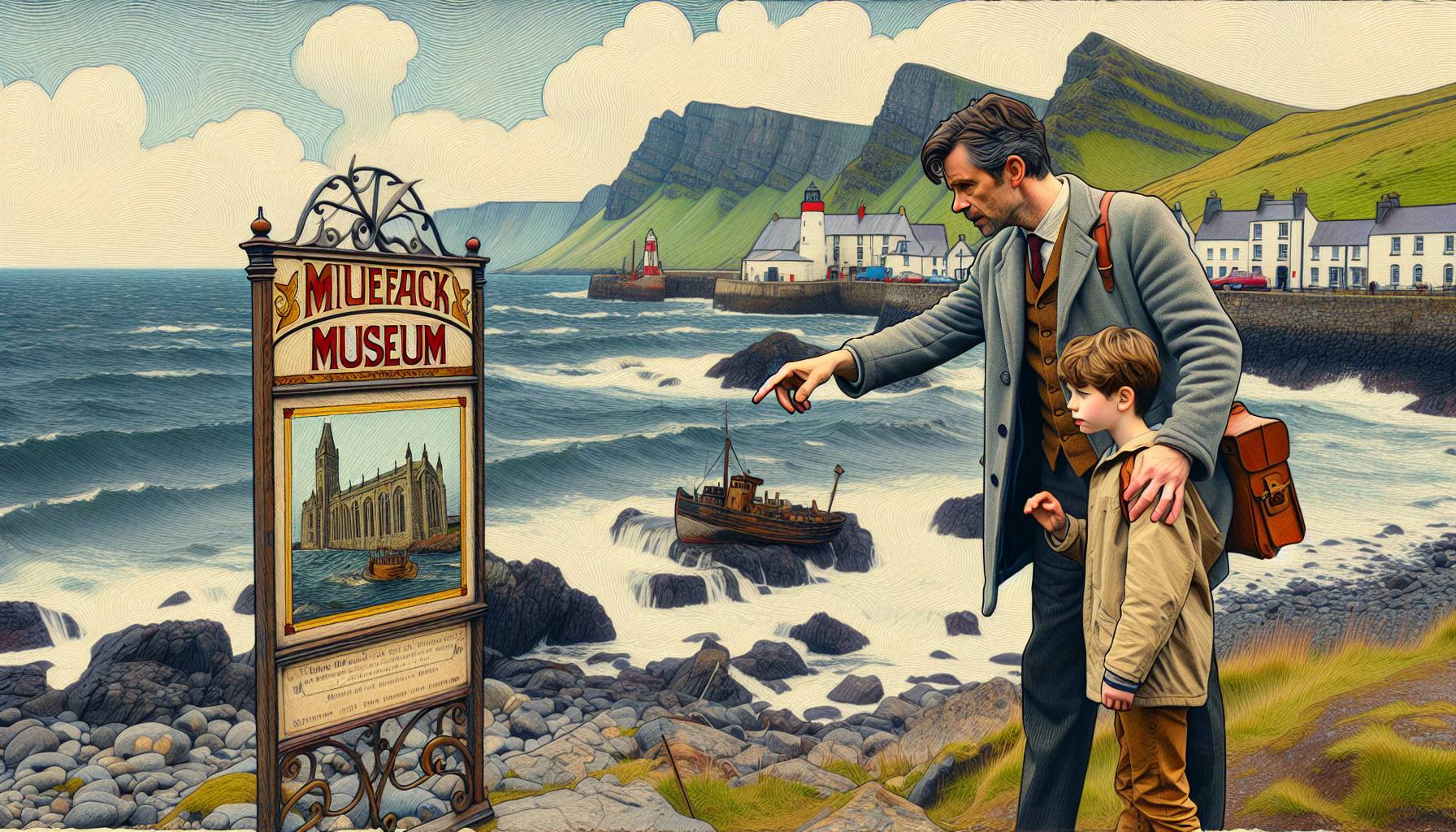 Missing Museum Sign Found After Five Years by 7-Year-Old Girl: image
