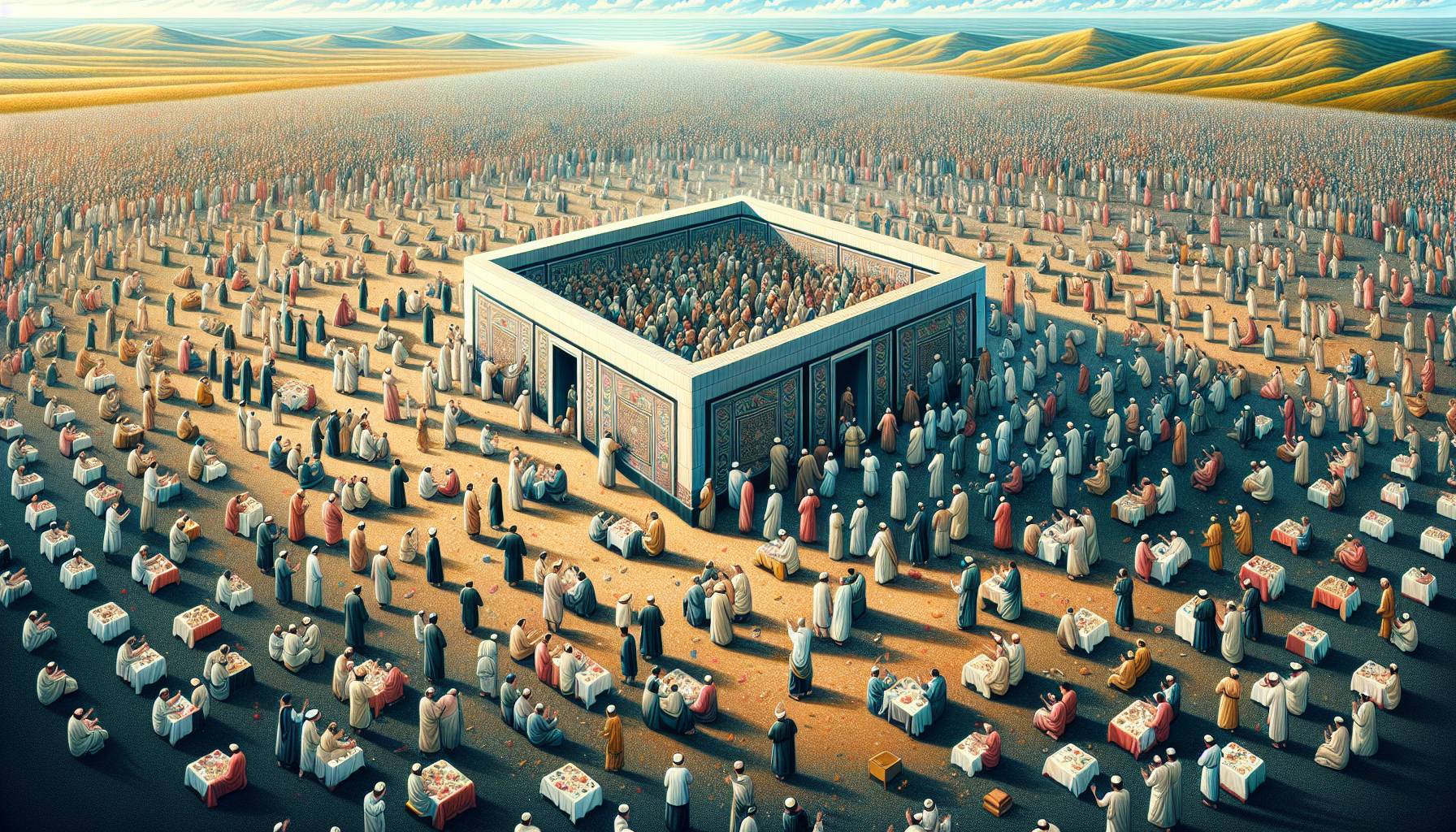 Understanding the significance of the annual Hajj pilgrimage in Saudi Arabia: image