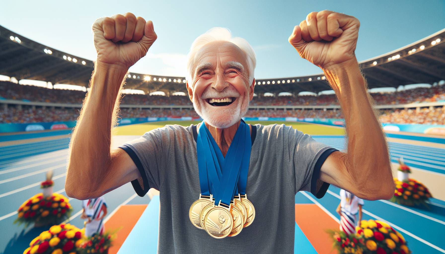 105-year-old wins four gold medals at World Masters Games in Taiwan: image