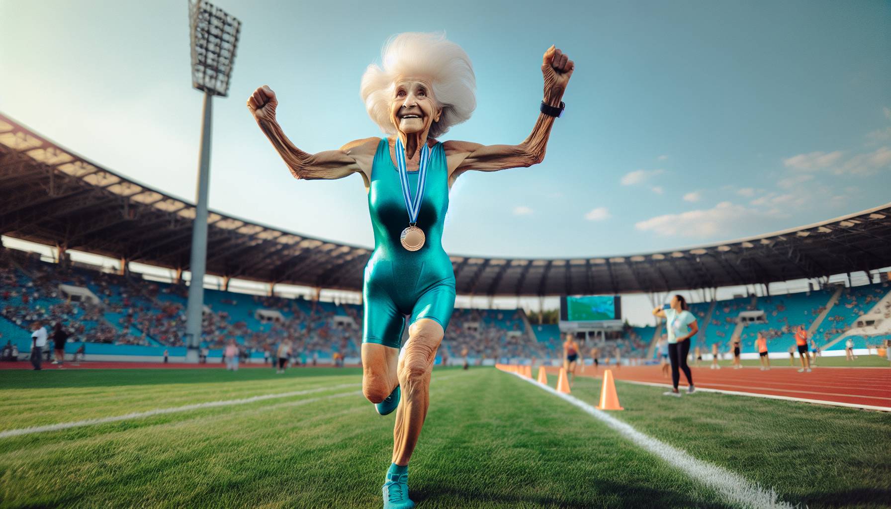 105-year-old wins four gold medals at World Masters Games in Taiwan: image