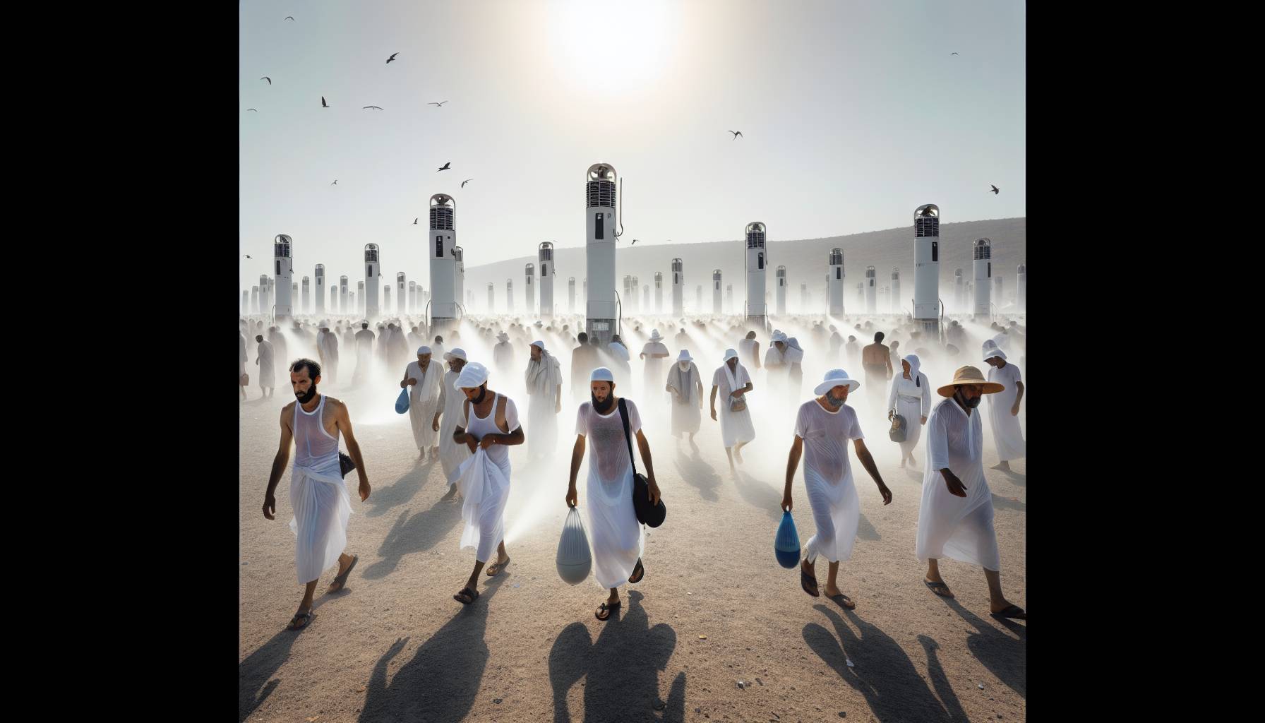 Saudi Arabia Prepares for Haj Pilgrimage Amid Extreme Heat: image