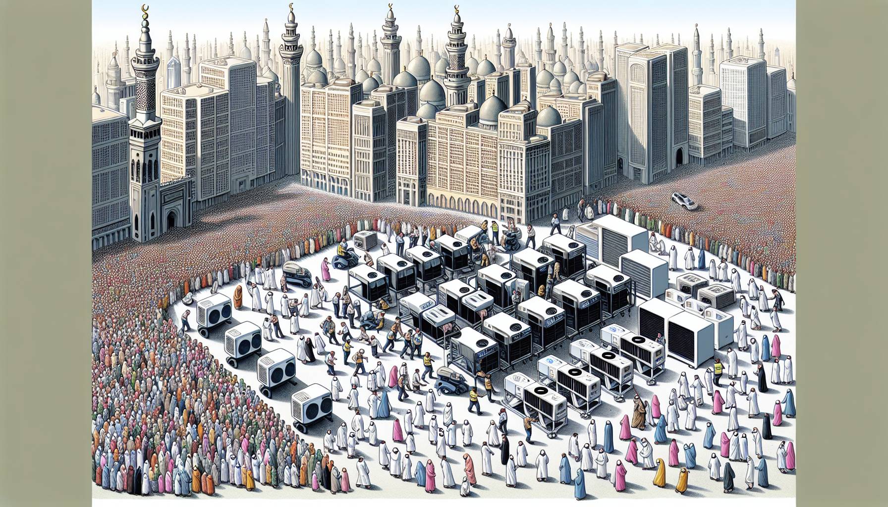 Saudi Arabia Prepares for Haj Pilgrimage Amid Extreme Heat: image