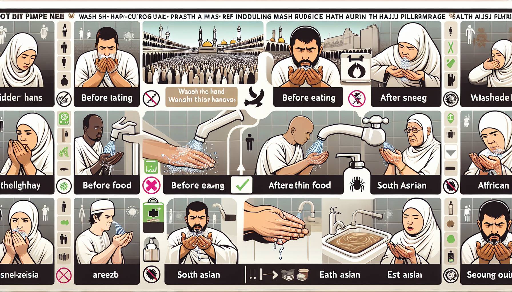 Surviving the Hajj: Ways to Stay Healthy and Safe cover