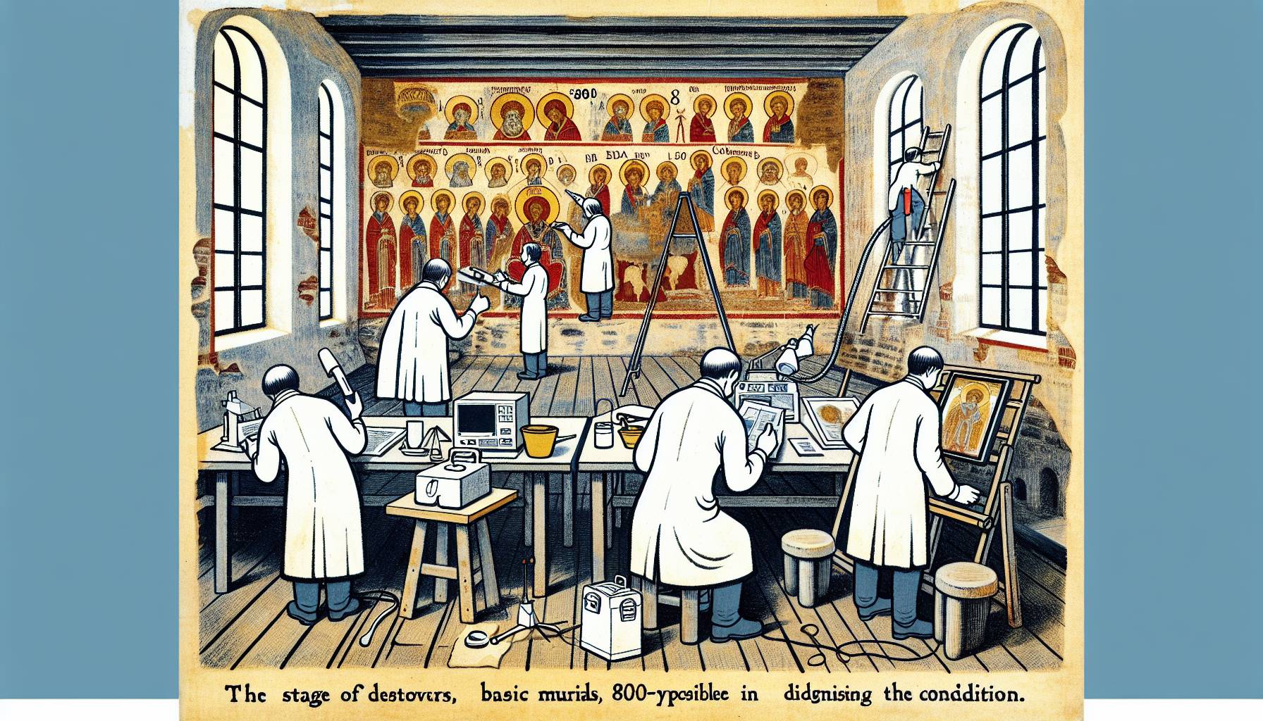 Conserving 80-Year-Old Murals with Seaweed Extract and Everyday Tools cover