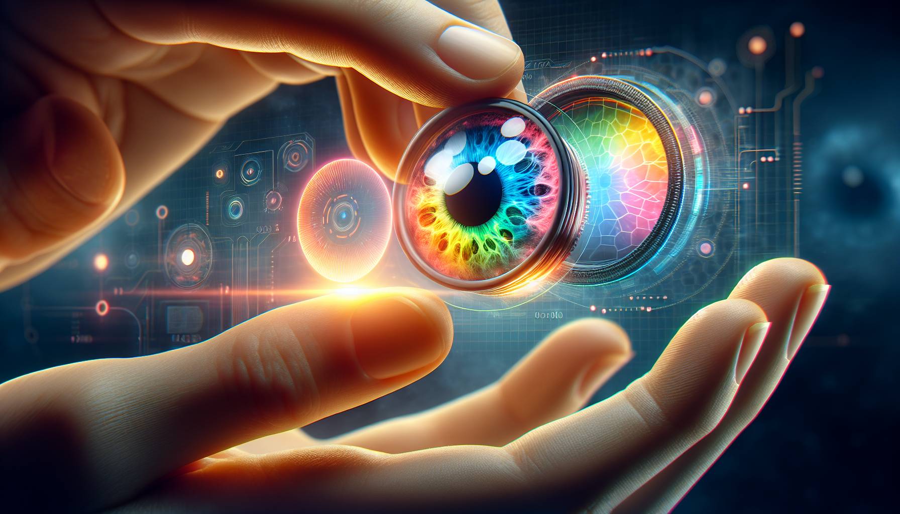 Chinese Scientists Create Infrared Contact Lenses for Night Vision: image
