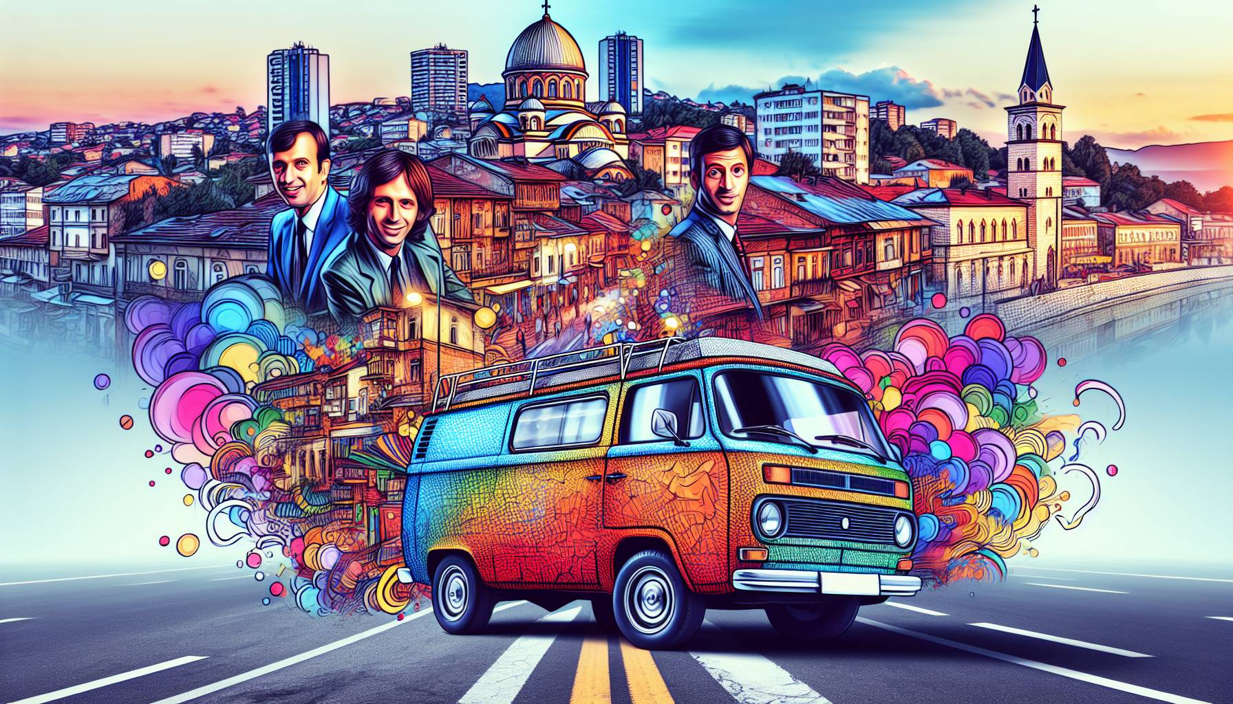 Only Fools and Horses Van Finds New Home in Sarajevo: image