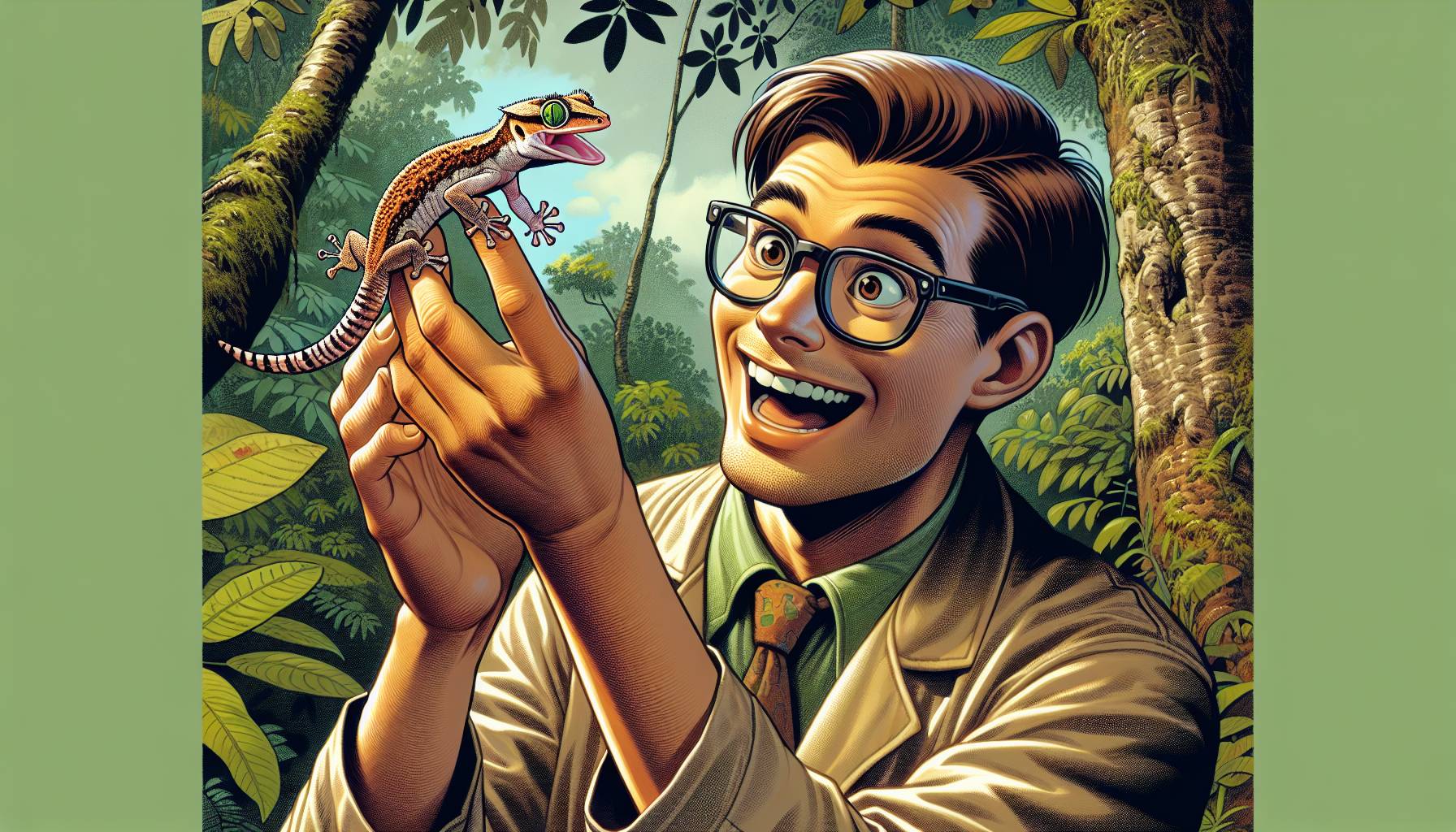 Researchers Rediscover Lost Gecko After 30 Years: image