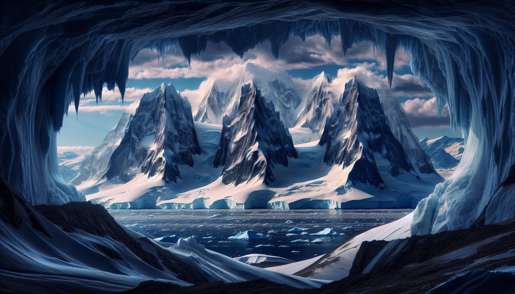 The Hidden Mountains of Antarctica cover