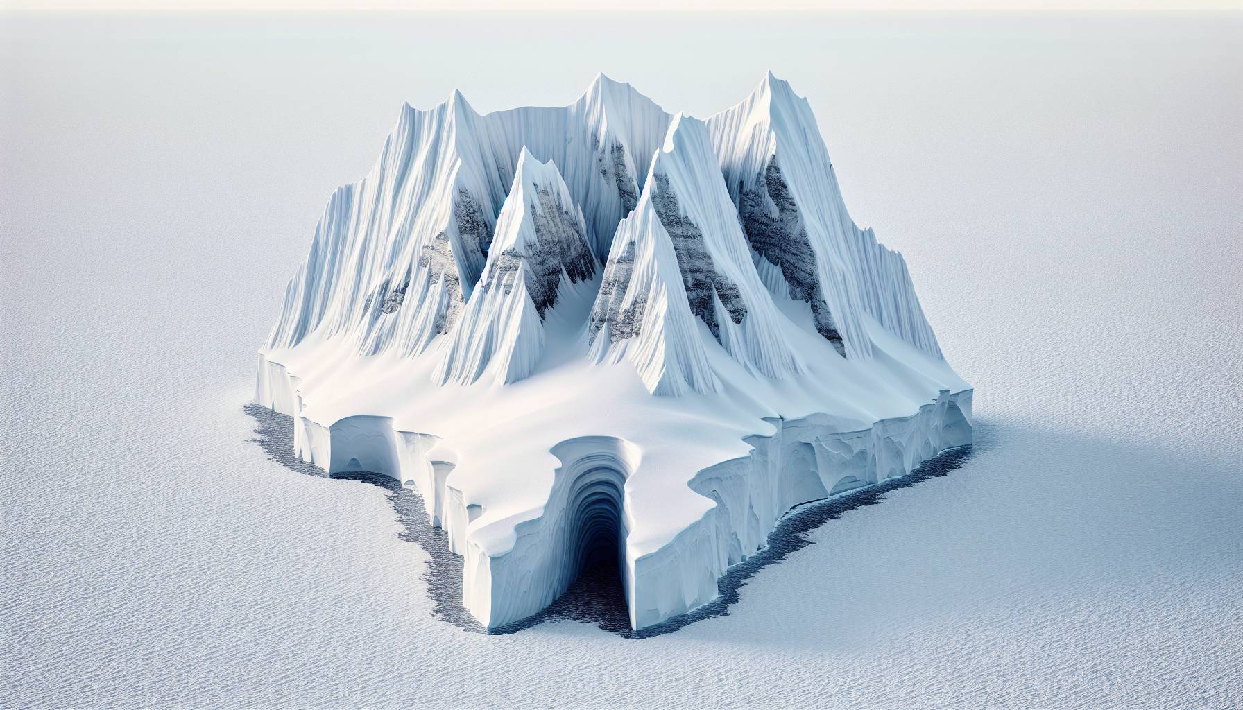 The Hidden Mountains of Antarctica: image