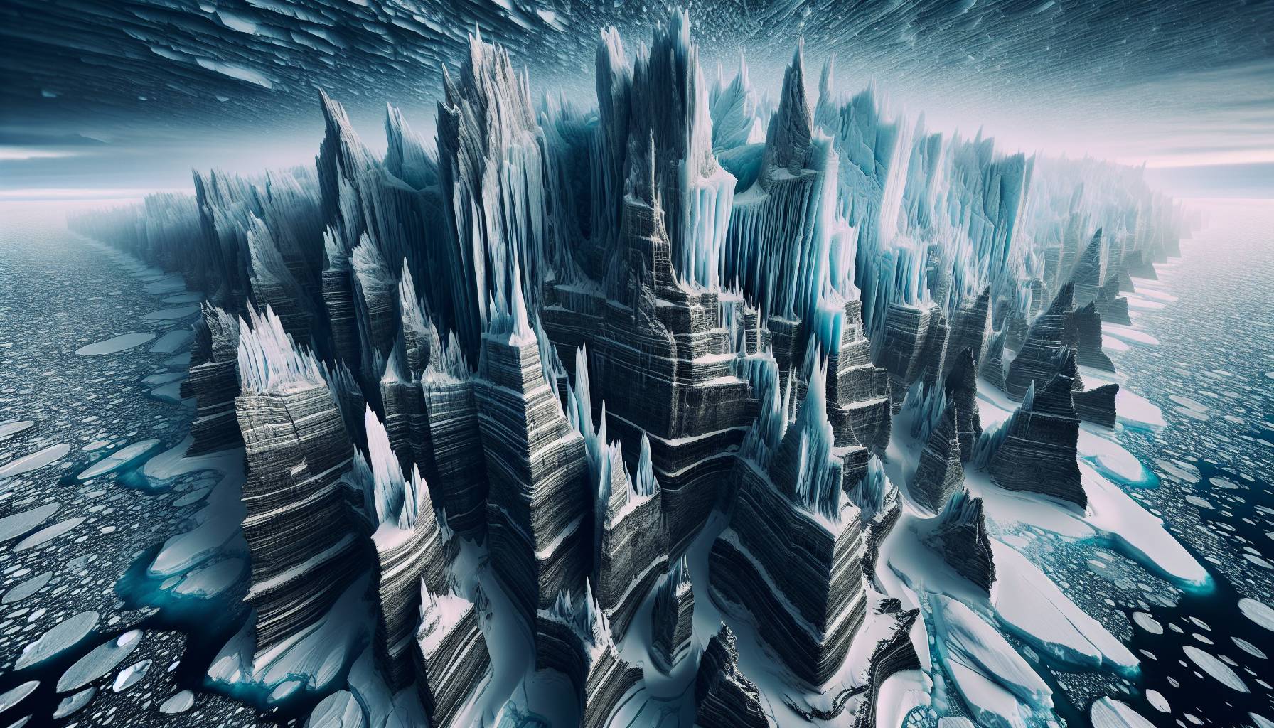 The Hidden Mountains of Antarctica: image