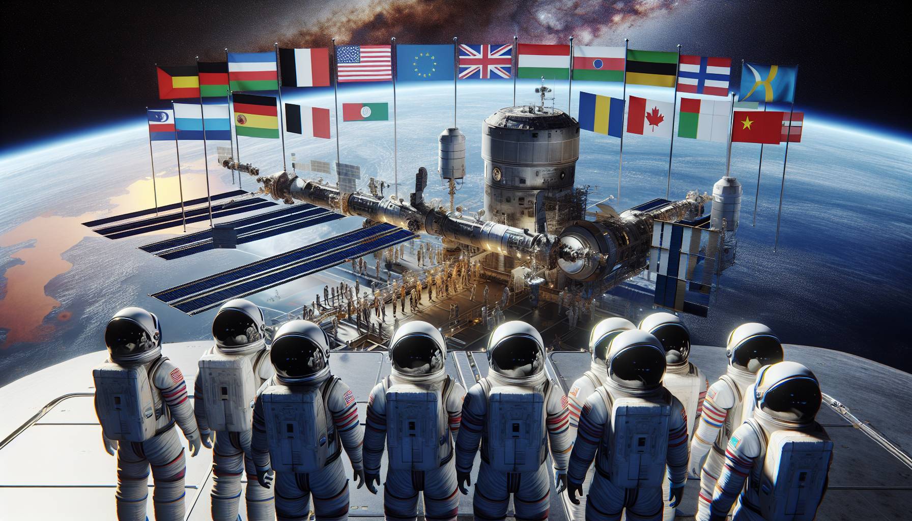 Historic Space Mission with Astronauts from India, Poland, and Hungary cover