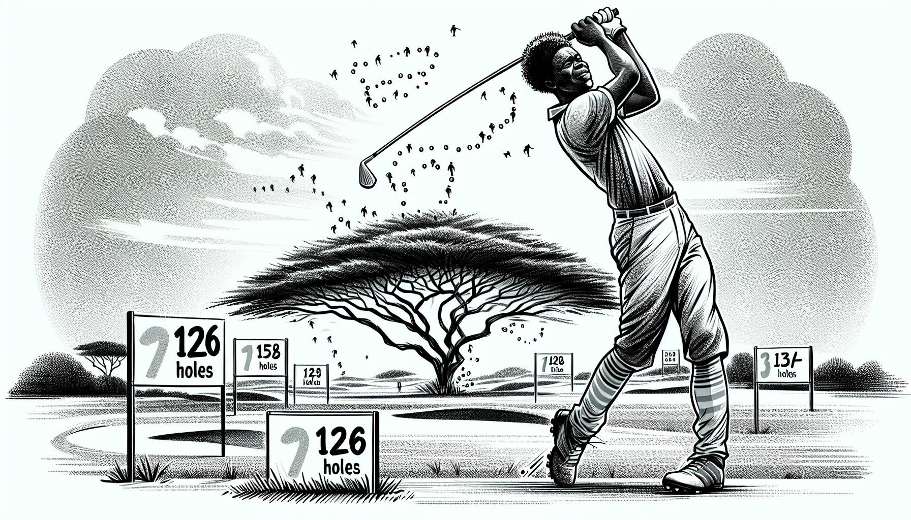 New York Man Sets Golf Record cover