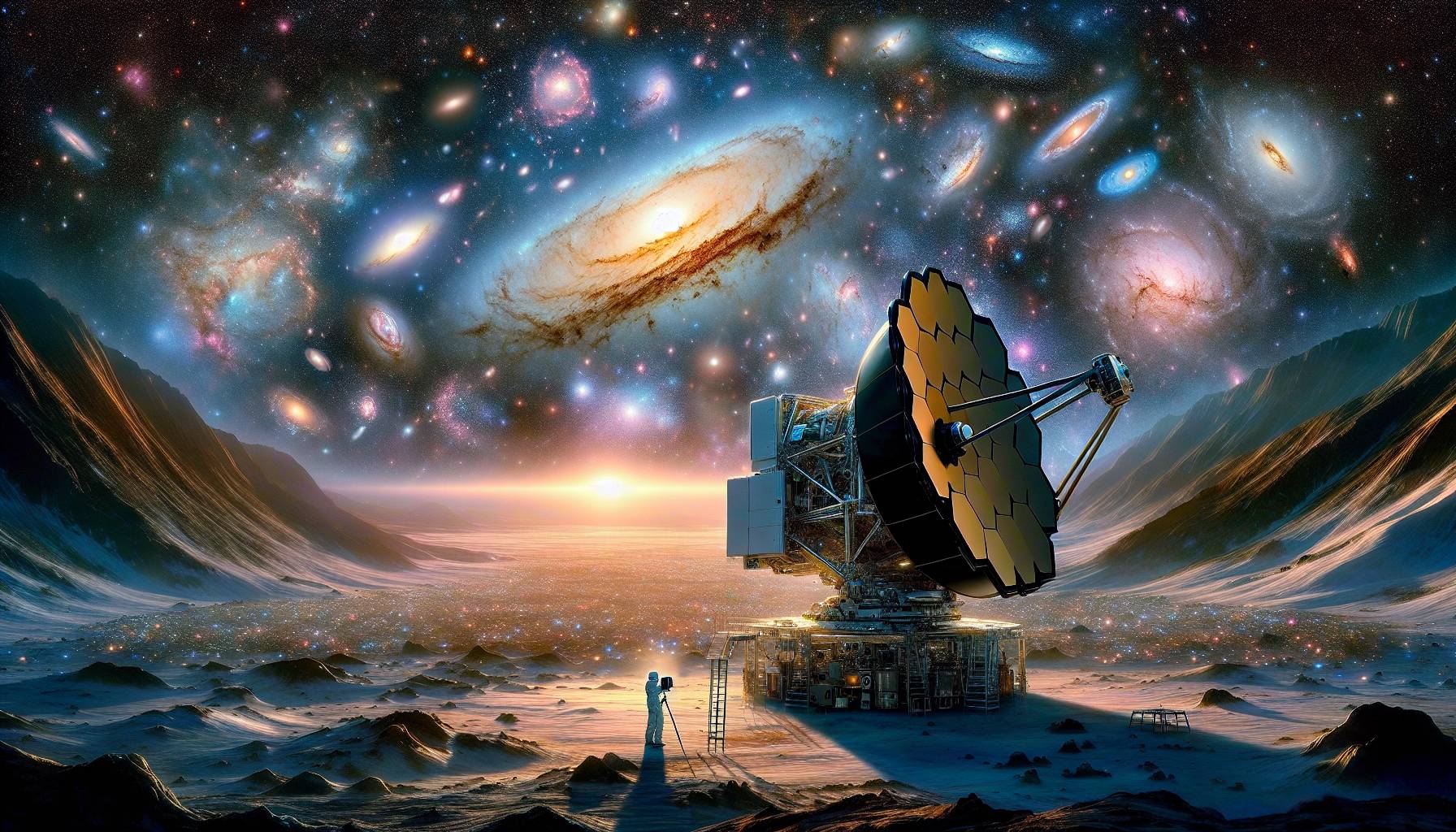 Hubble Telescope Reveals Largest Map of Universe: image