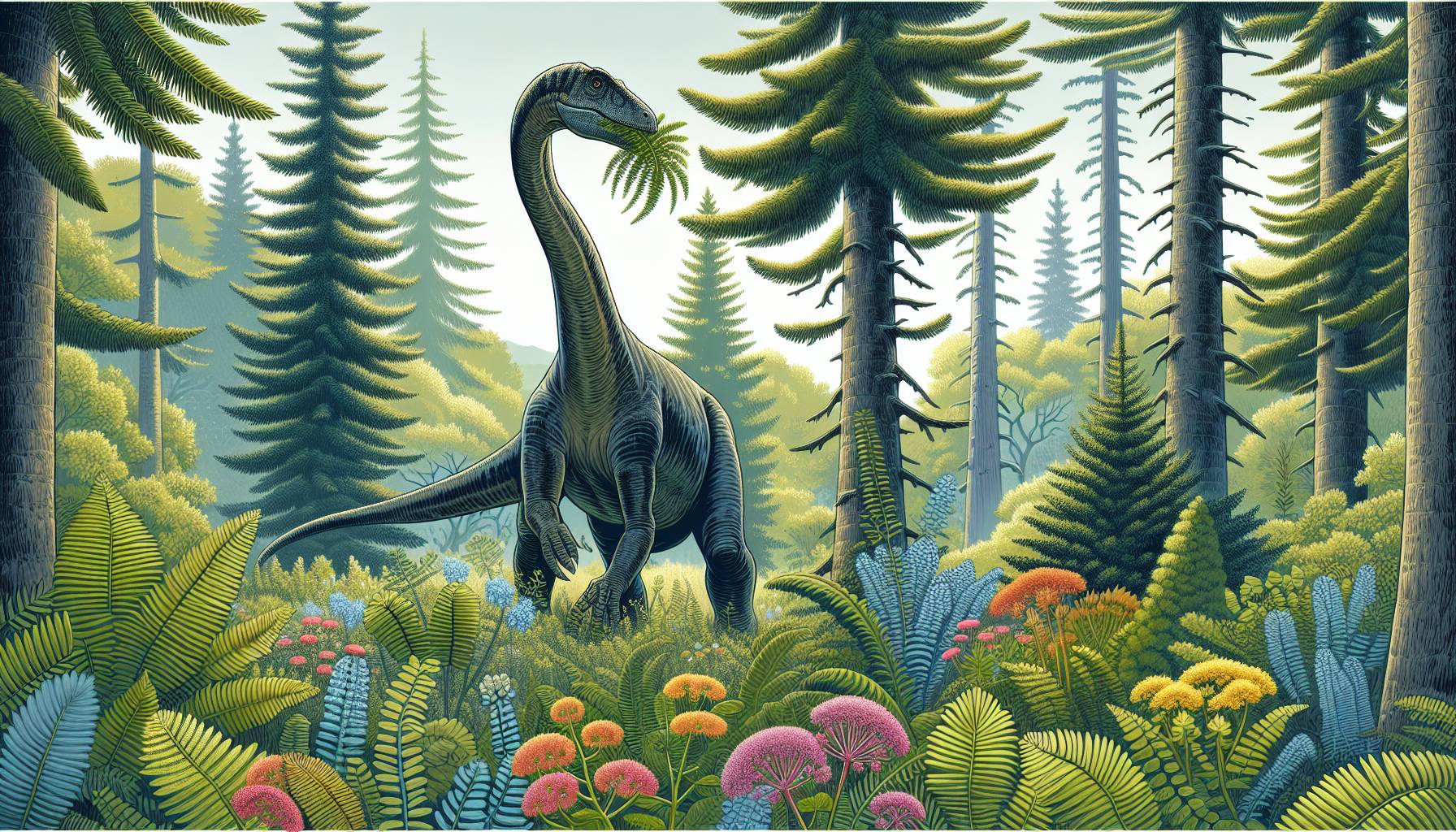 Scientists Discover New Information about Sauropod Diet cover