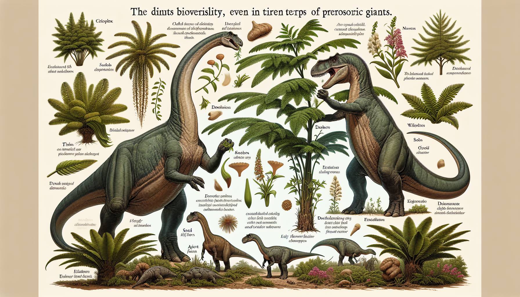 Scientists Discover New Information about Sauropod Diet: image