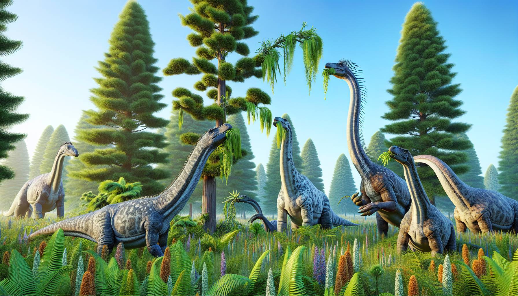 Scientists Discover New Information about Sauropod Diet: image