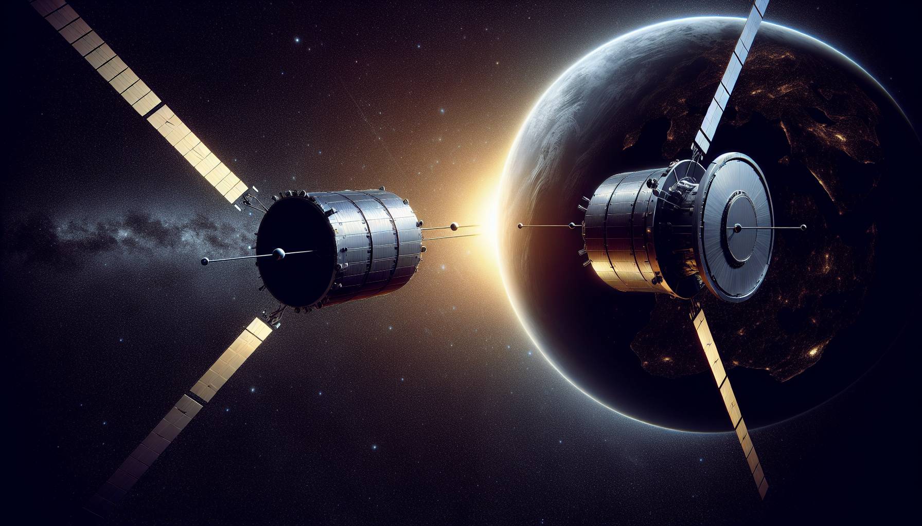 ESA Reveals First Artificial Total Eclipse Created by Satellites cover