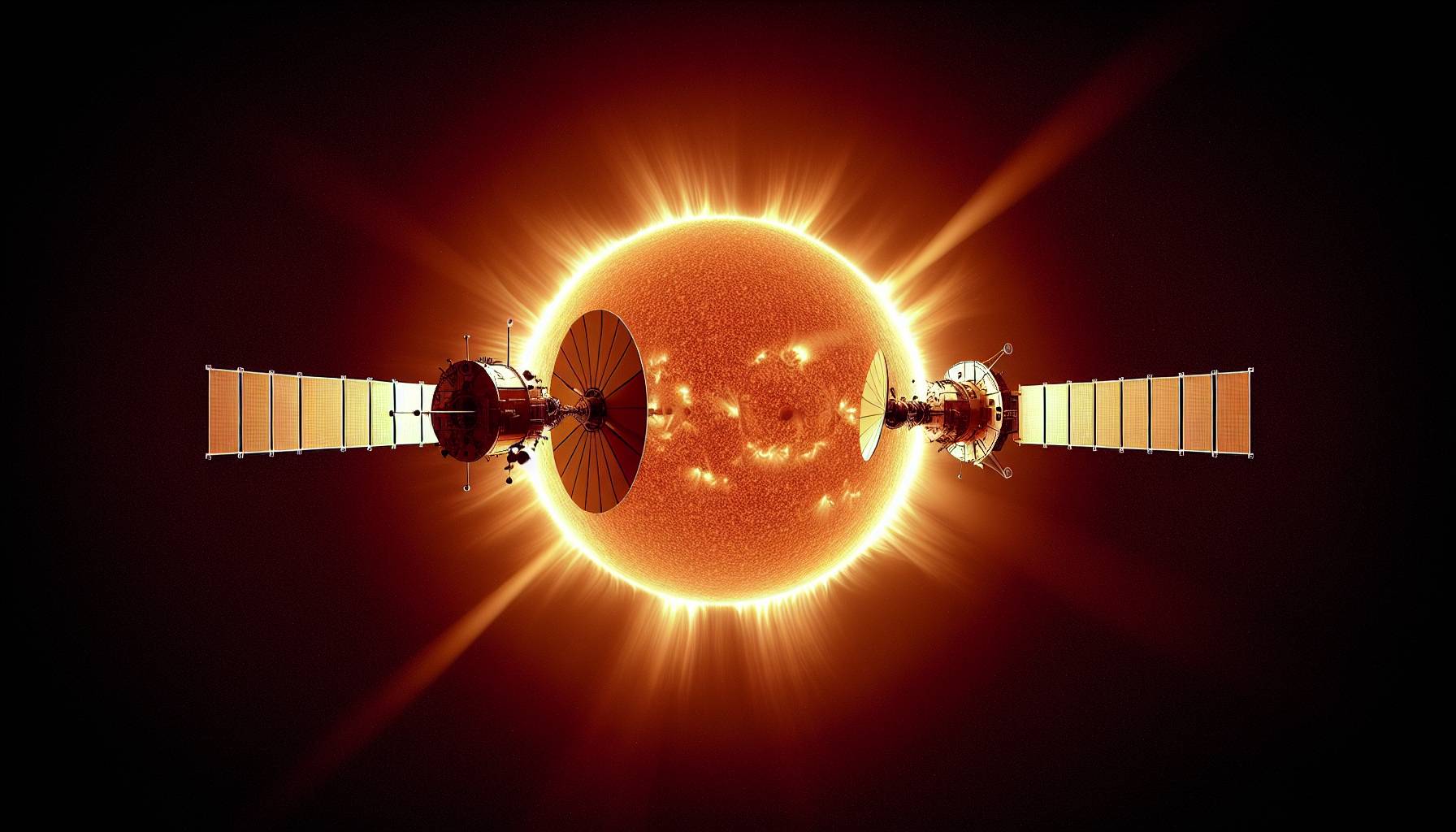 ESA Reveals First Artificial Total Eclipse Created by Satellites: image