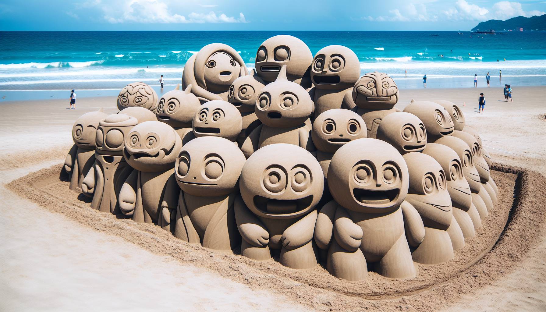 Fulong International Sand Sculptures Art Festival in Taiwan: image