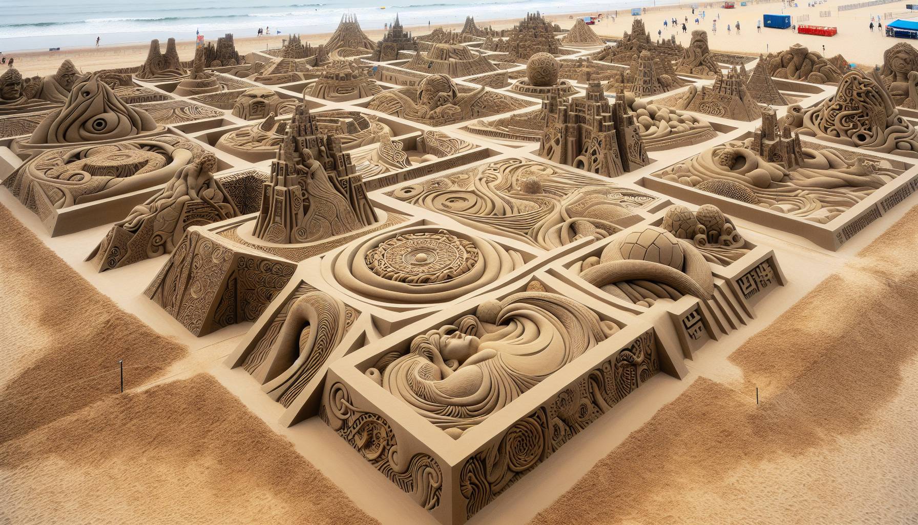 Fulong International Sand Sculptures Art Festival in Taiwan: image