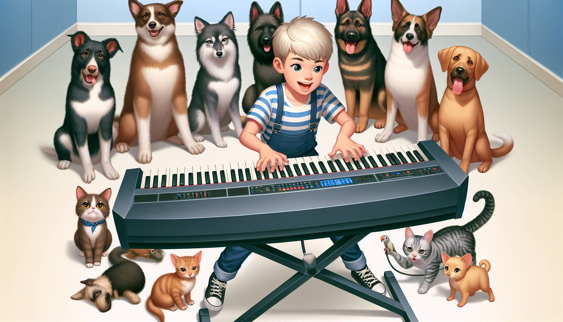 12-Year-Old Uses Music to Comfort Animals in Shelters: image