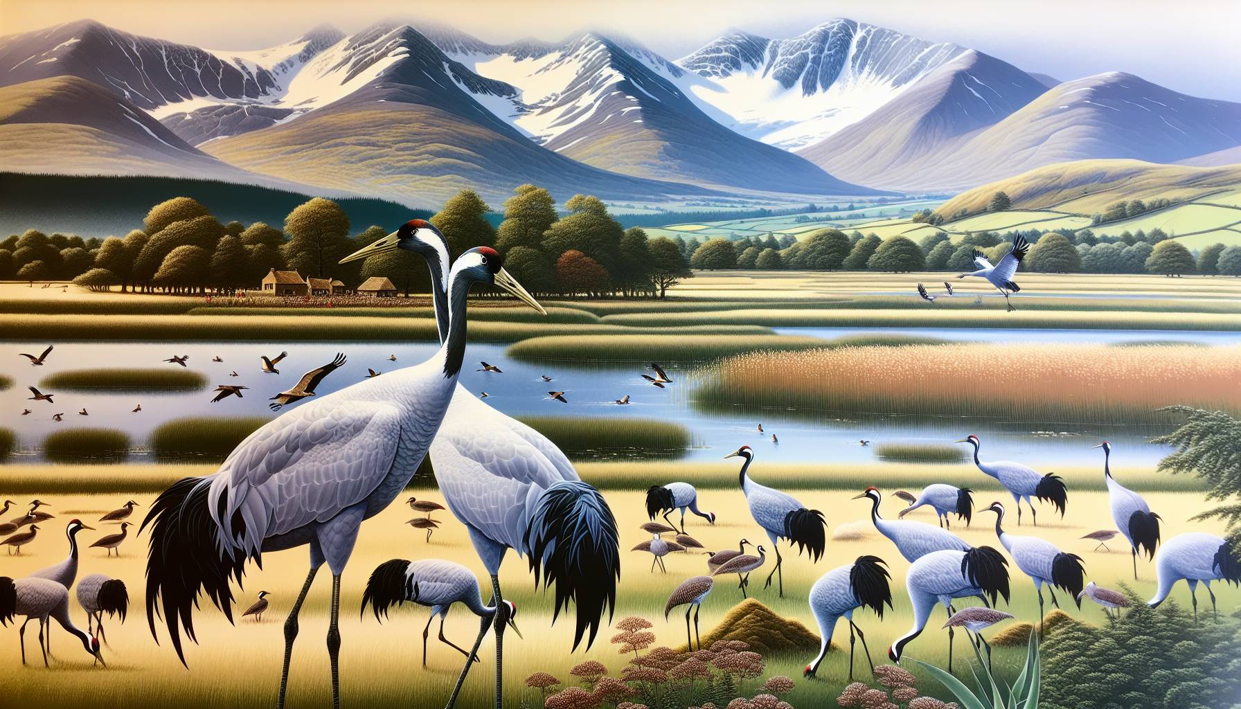 Rare Crane Chick Hatches in UK Wetland Centre cover