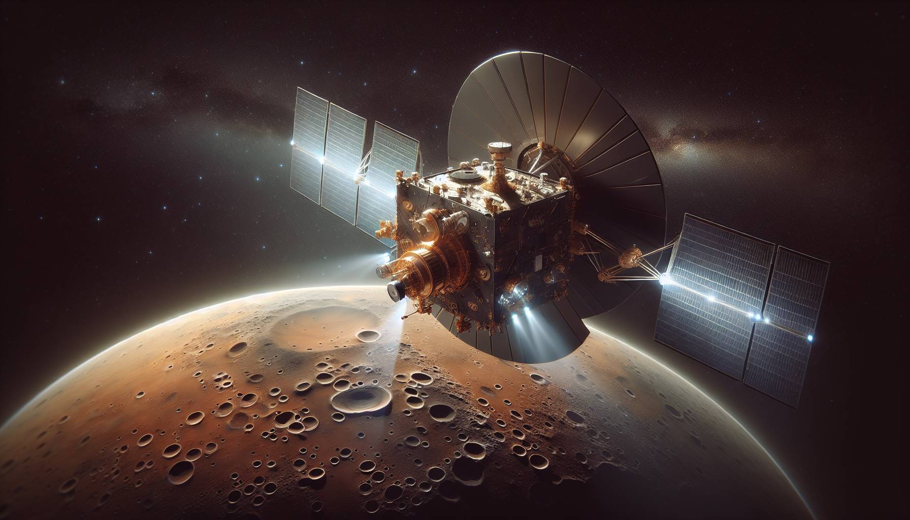 Nasa's Mars Orbiter Update cover