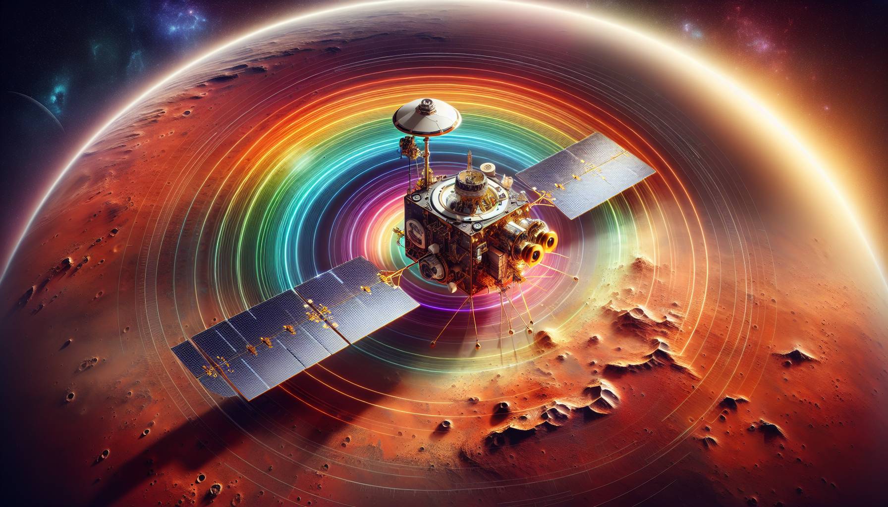 Nasa's Mars Orbiter Update: image