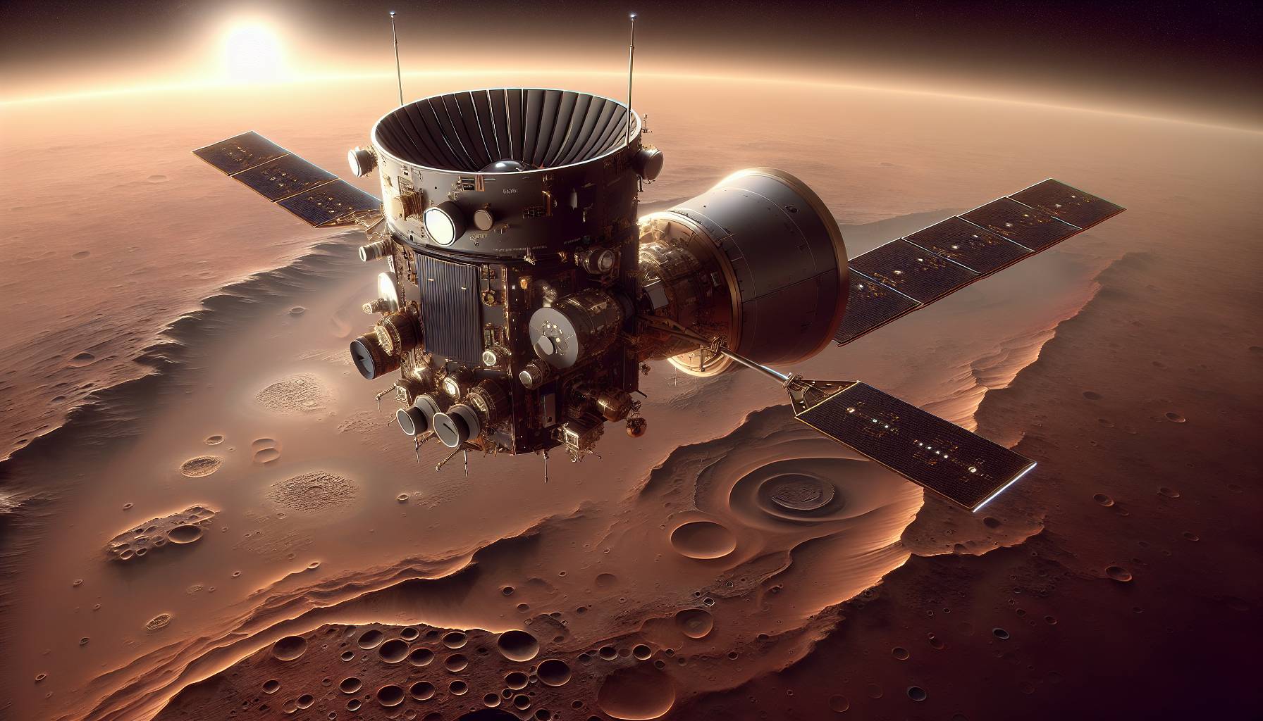 Nasa's Mars Orbiter Update cover