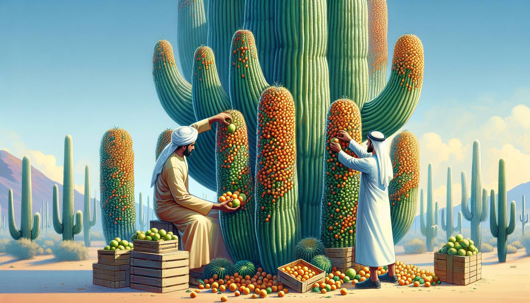 Apache Cousins Preserve Sacred Saguaro Harvesting Tradition: image