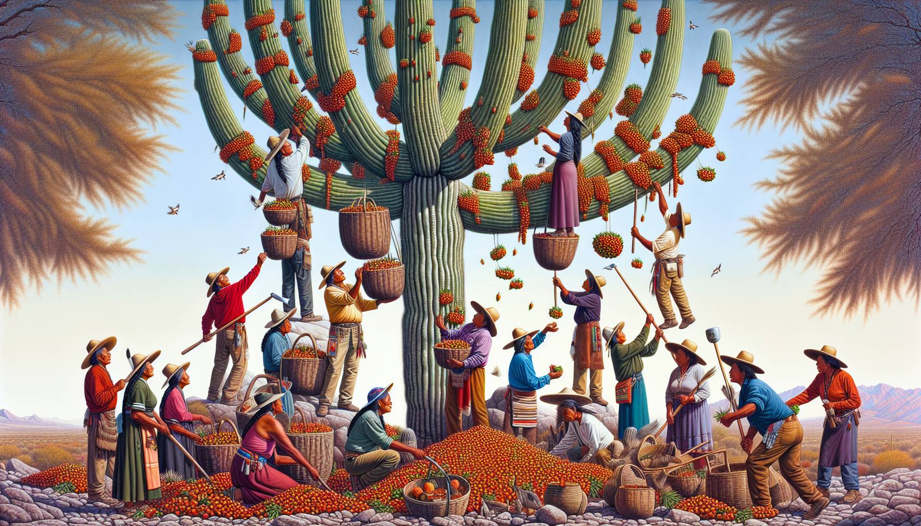 Apache Cousins Preserve Sacred Saguaro Harvesting Tradition cover