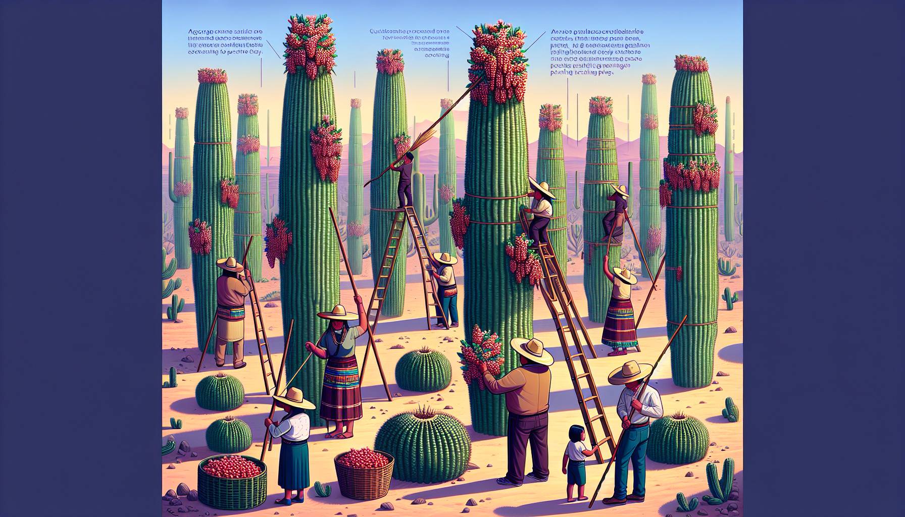 Tohono O'odham Family Honors St. John the Baptist in Arizona Desert: image