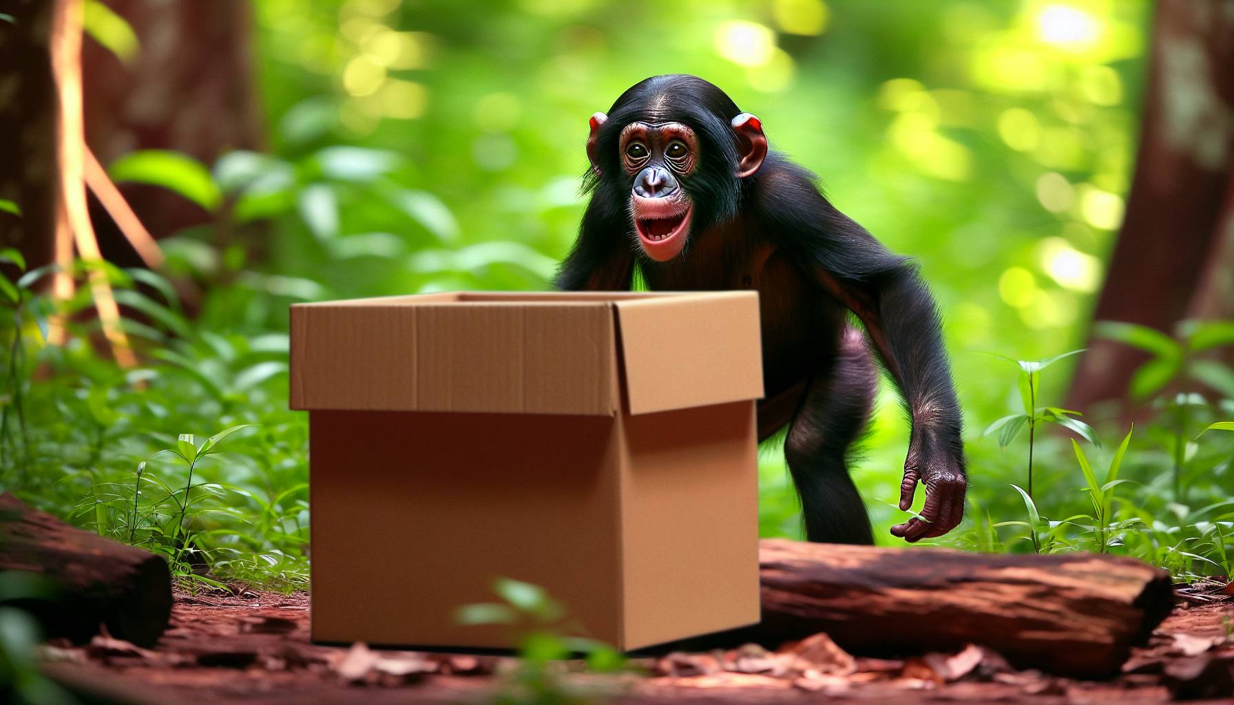 Study Finds Bonobos Giggle Leads to Cheerful Chimps: image