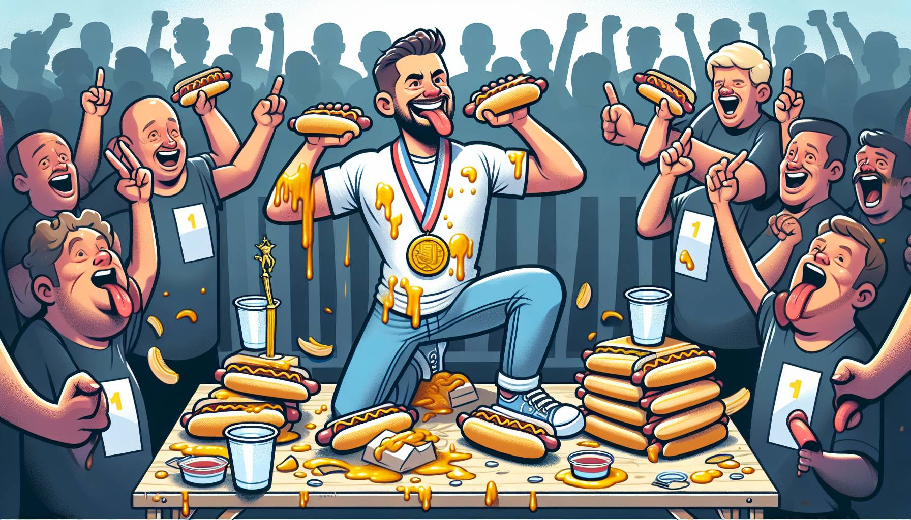 Joey Chestnut Aims for 17th Win at Nathan’s Famous Hot Dog Eating Contest cover