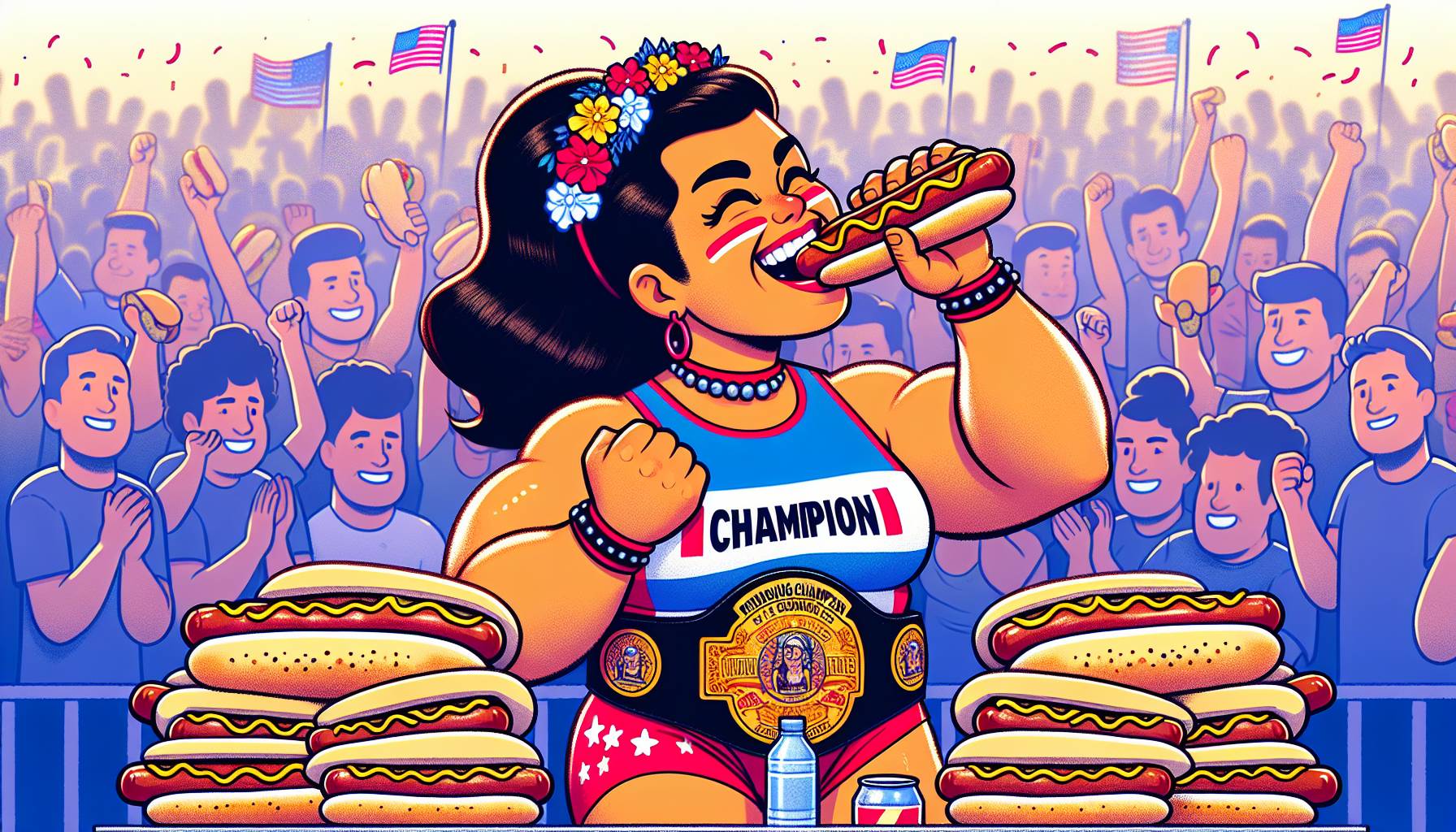 Joey Chestnut Aims for 17th Win at Nathan’s Famous Hot Dog Eating Contest: image