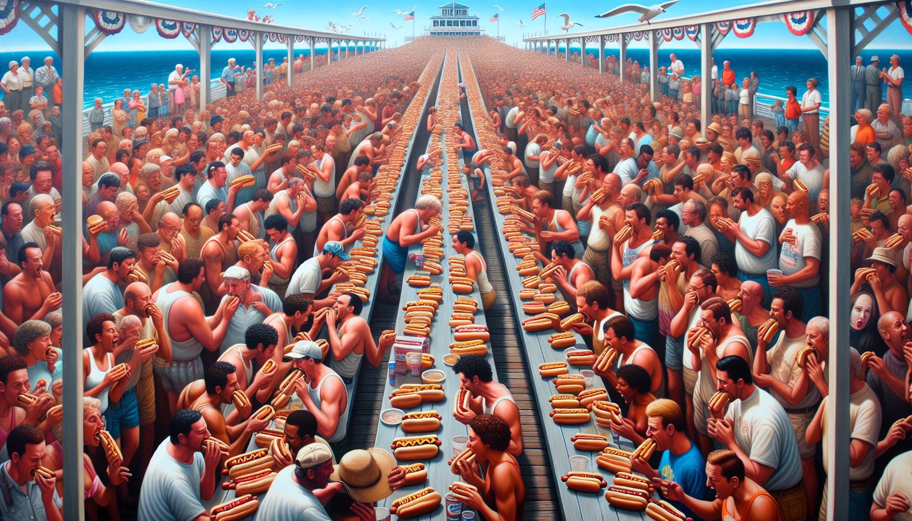 Joey Chestnut Aims for 17th Win at Nathan’s Famous Hot Dog Eating Contest: image