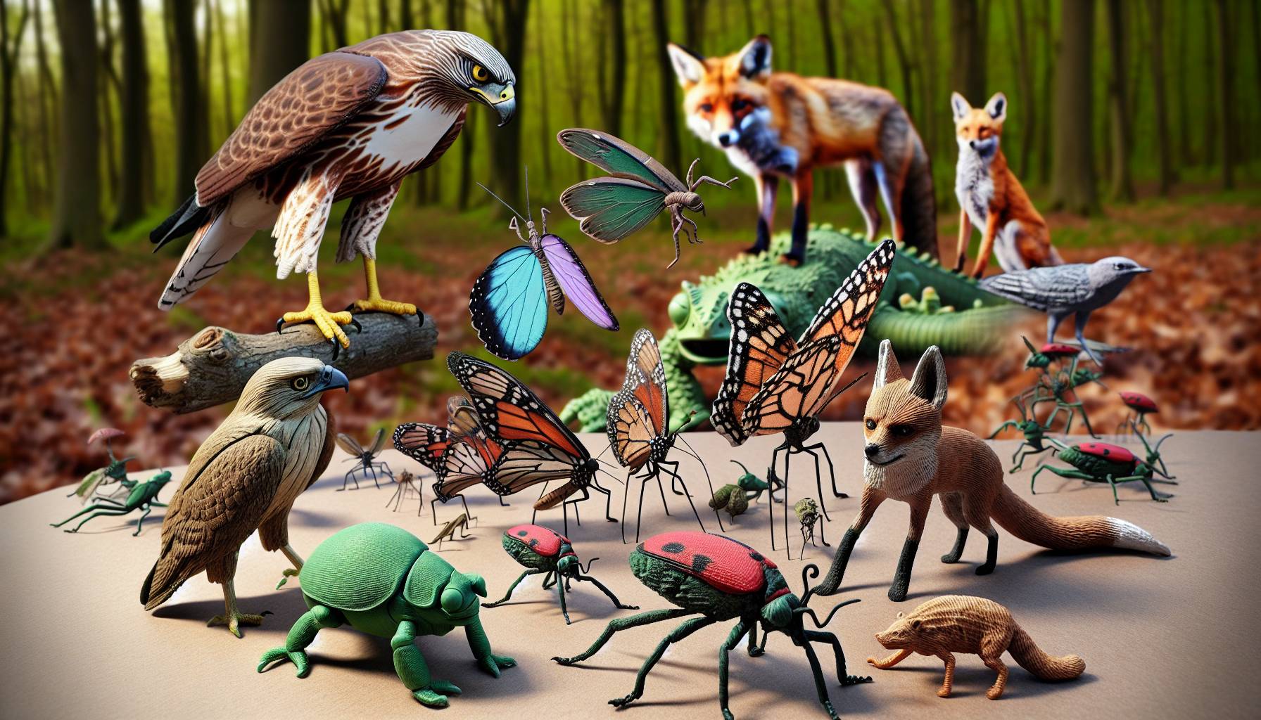 Scientists Study Insect Mimicry with 3D Printed Models: image