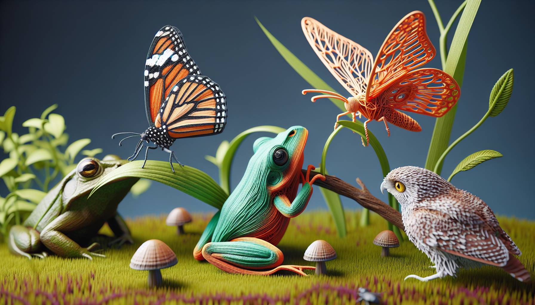 Scientists Study Insect Mimicry with 3D Printed Models: image