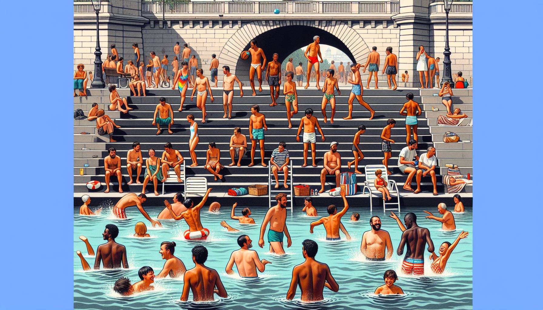 Public Swimming in River Seine Allowed in Paris: image
