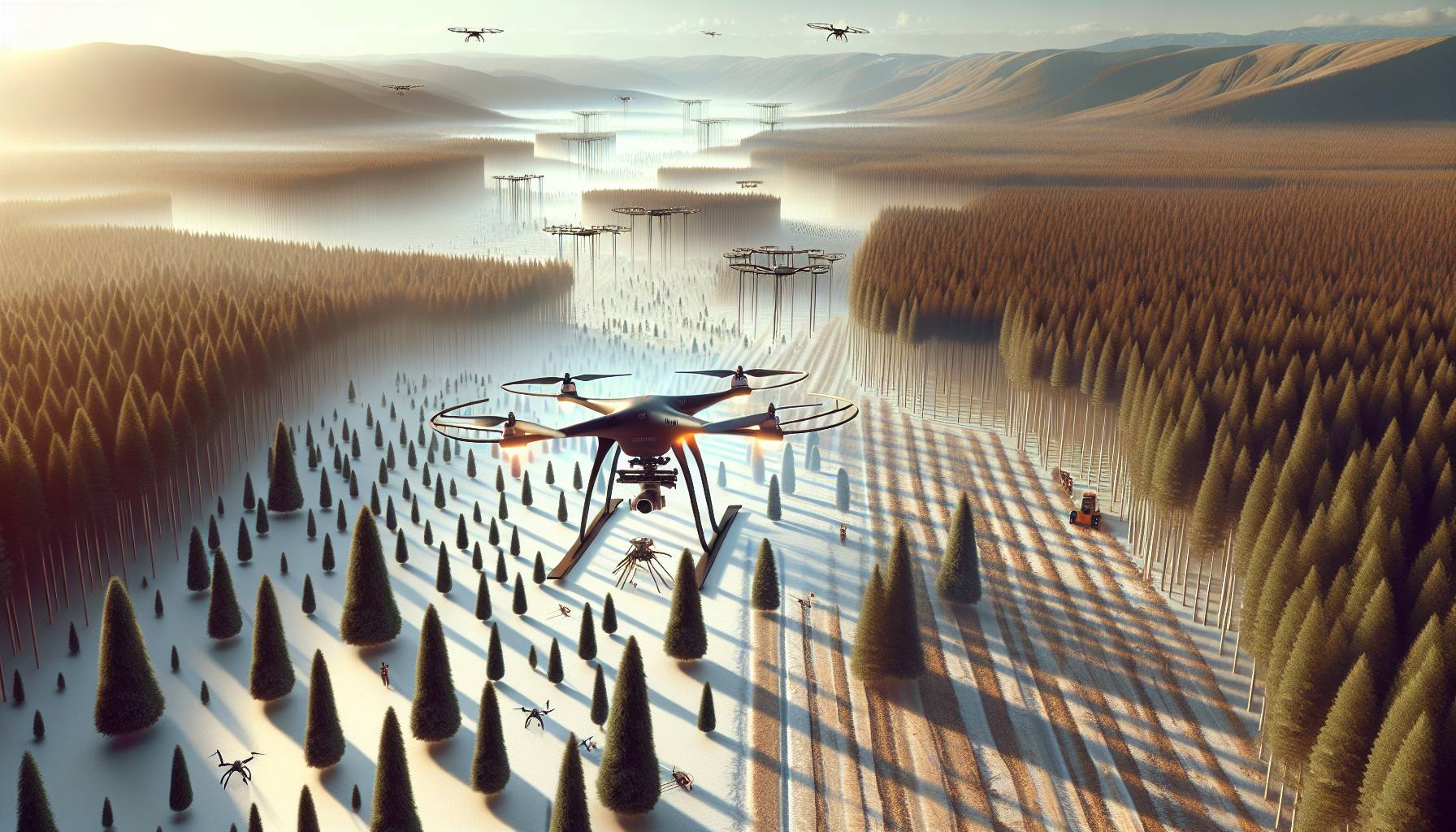 Canadian Forests Reborn by Drones cover