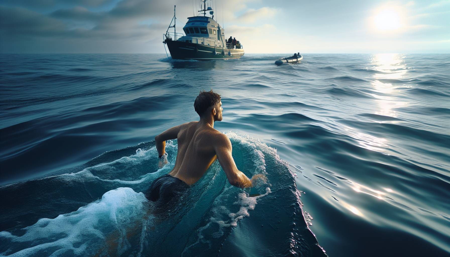 15-Year-Old Becomes Youngest Person to Swim the North Channel from Ireland to Scotland cover