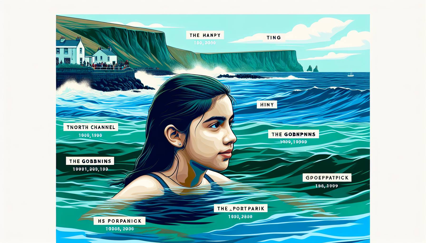 15-Year-Old Becomes Youngest Person to Swim the North Channel from Ireland to Scotland: image