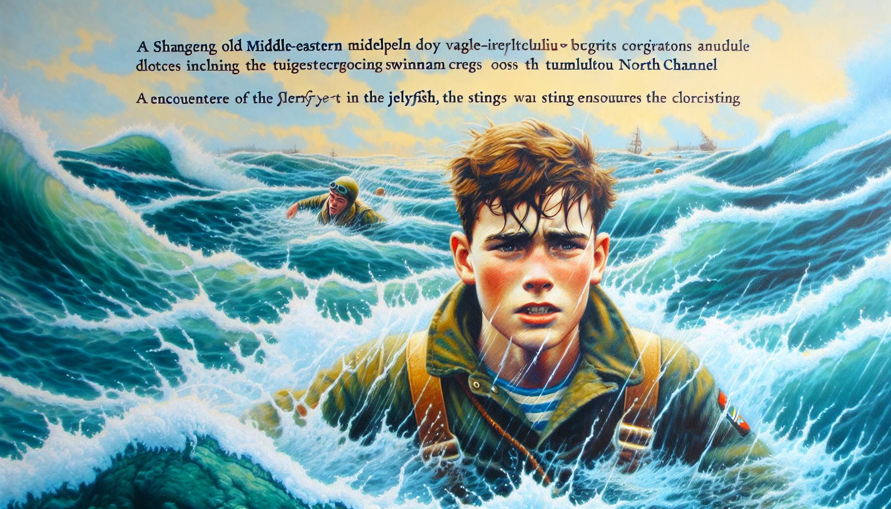 15-Year-Old Becomes Youngest Person to Swim the North Channel from Ireland to Scotland: image