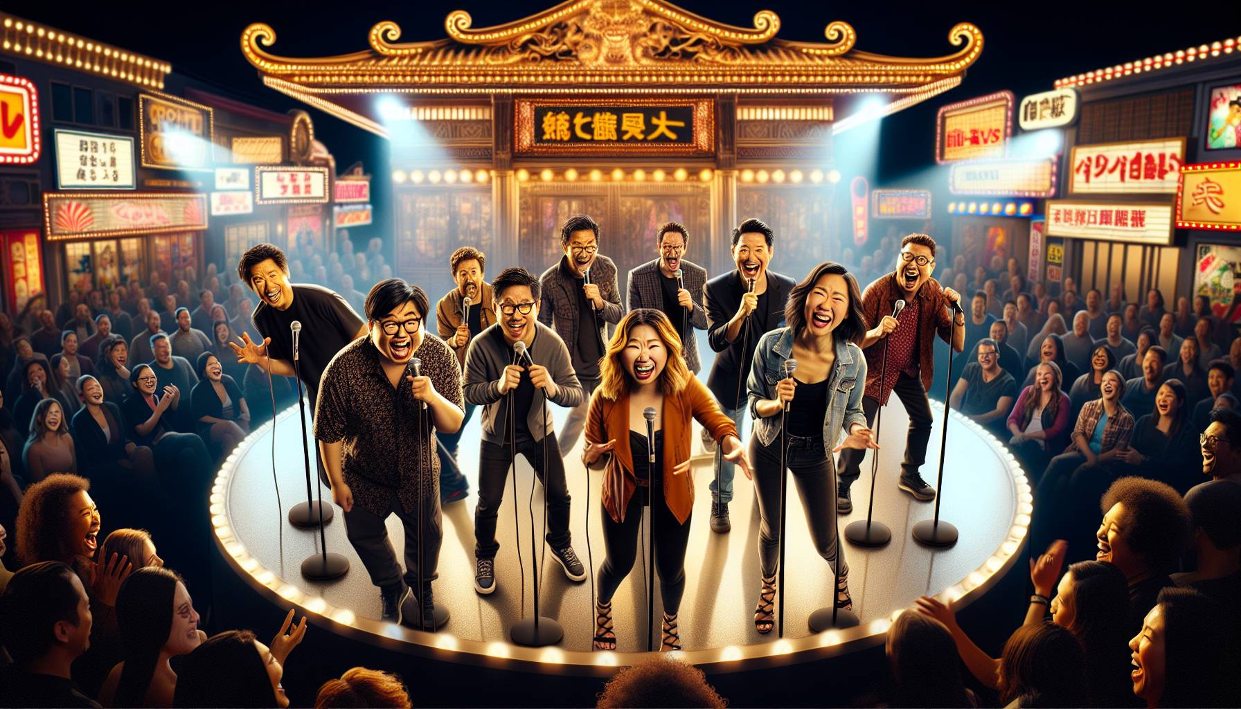 Belly Laughs Festival in Los Angeles Celebrates AAPI Comedy and Food cover