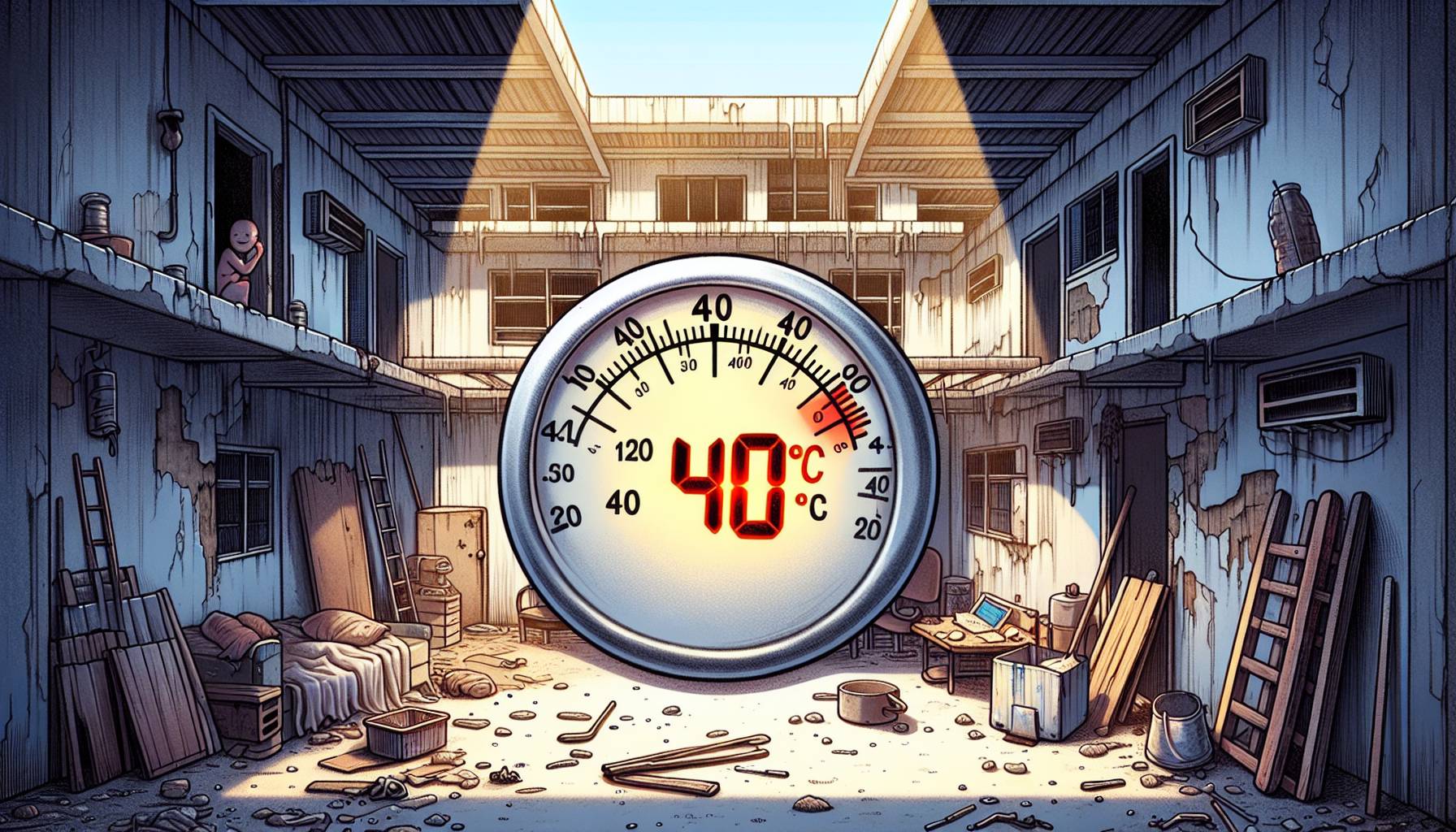 High Temperatures in Substandard Housing in Hong Kong Prompt Calls for Subsidies: image
