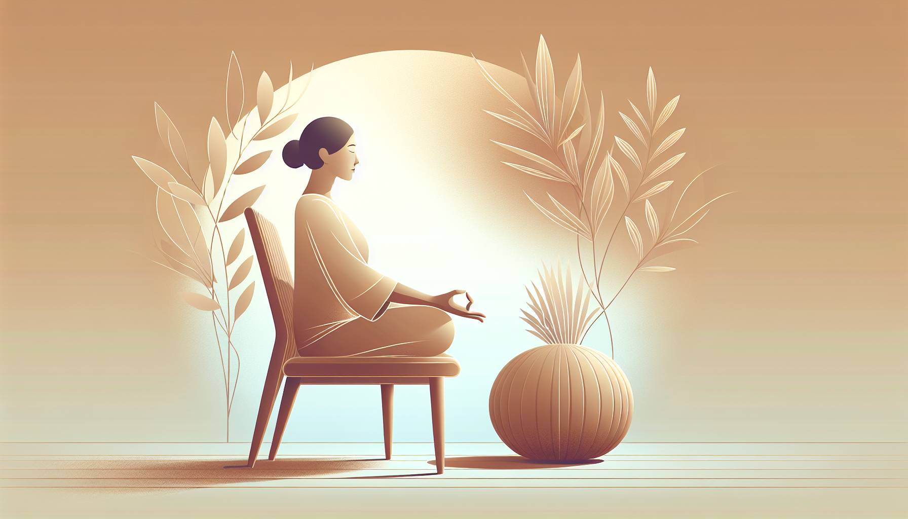 The Benefits of Chair Yoga: Staying Healthy and Relaxed Anywhere cover