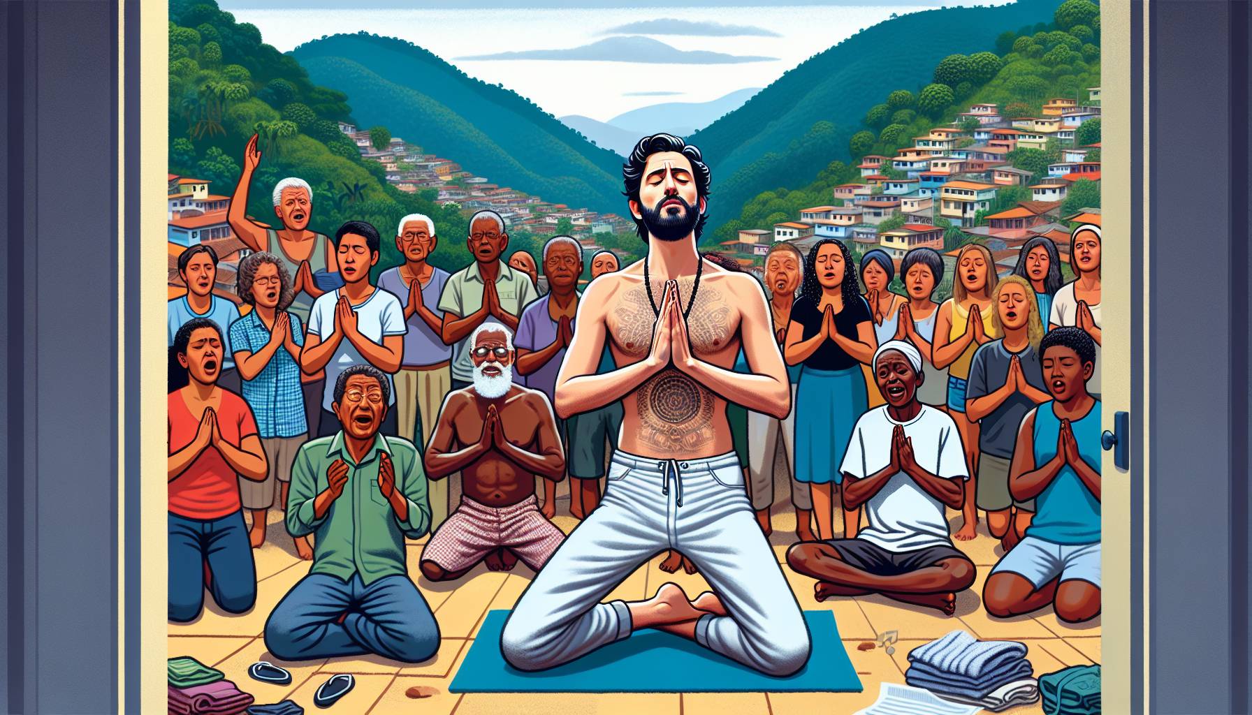 Brazilian Yoga Aficionados Embrace Free Training Program in Favela: image
