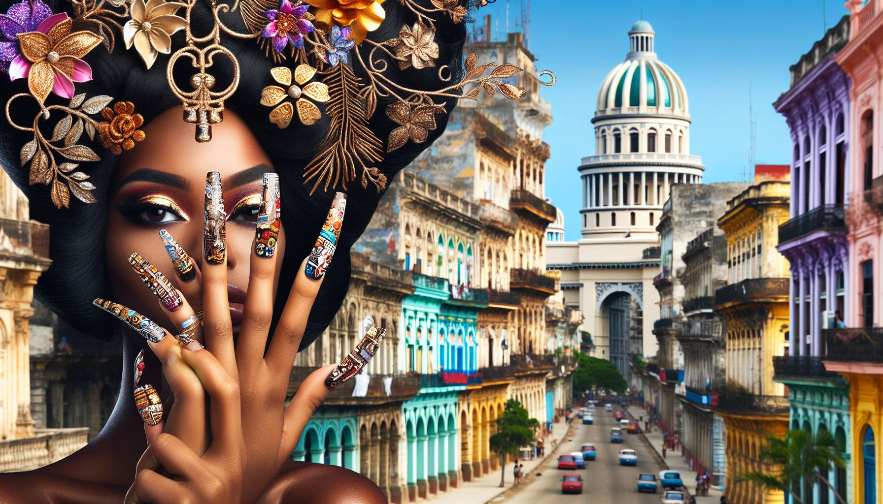 Cuban Women Embrace Extravagant Nail Art Despite Economic Challenges cover