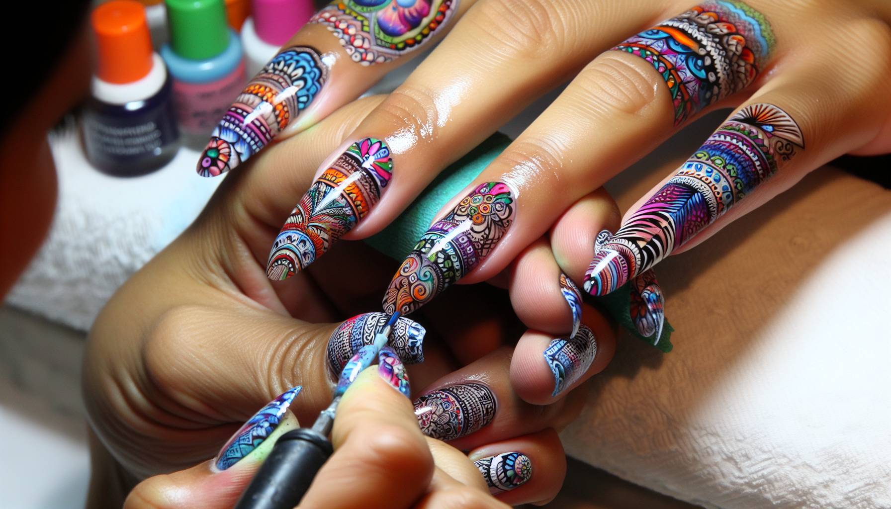 Cuban Women Embrace Extravagant Nail Art Despite Economic Challenges: image